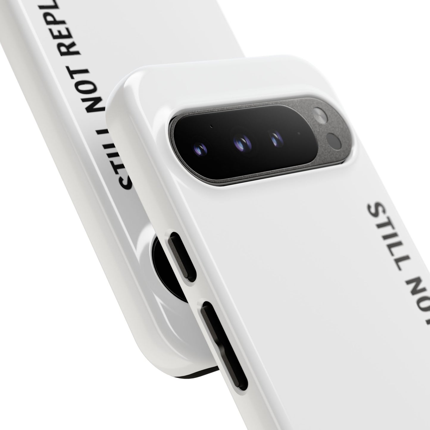 Still Not Replaced by AI – Funny Tough Phone Case for Programmers & Tech Enthusiasts