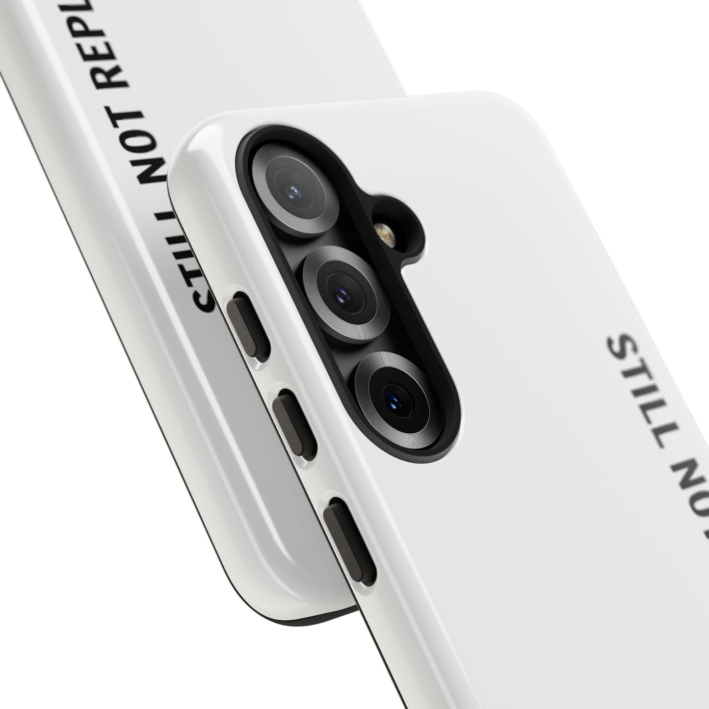 Still Not Replaced by AI – Funny Tough Phone Case for Programmers & Tech Enthusiasts