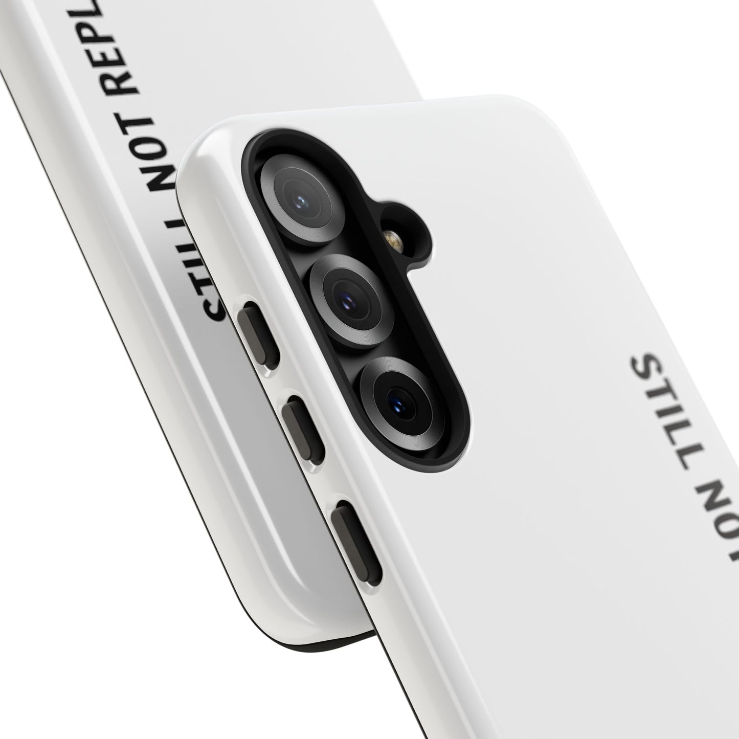 Still Not Replaced by AI – Funny Tough Phone Case for Programmers & Tech Enthusiasts