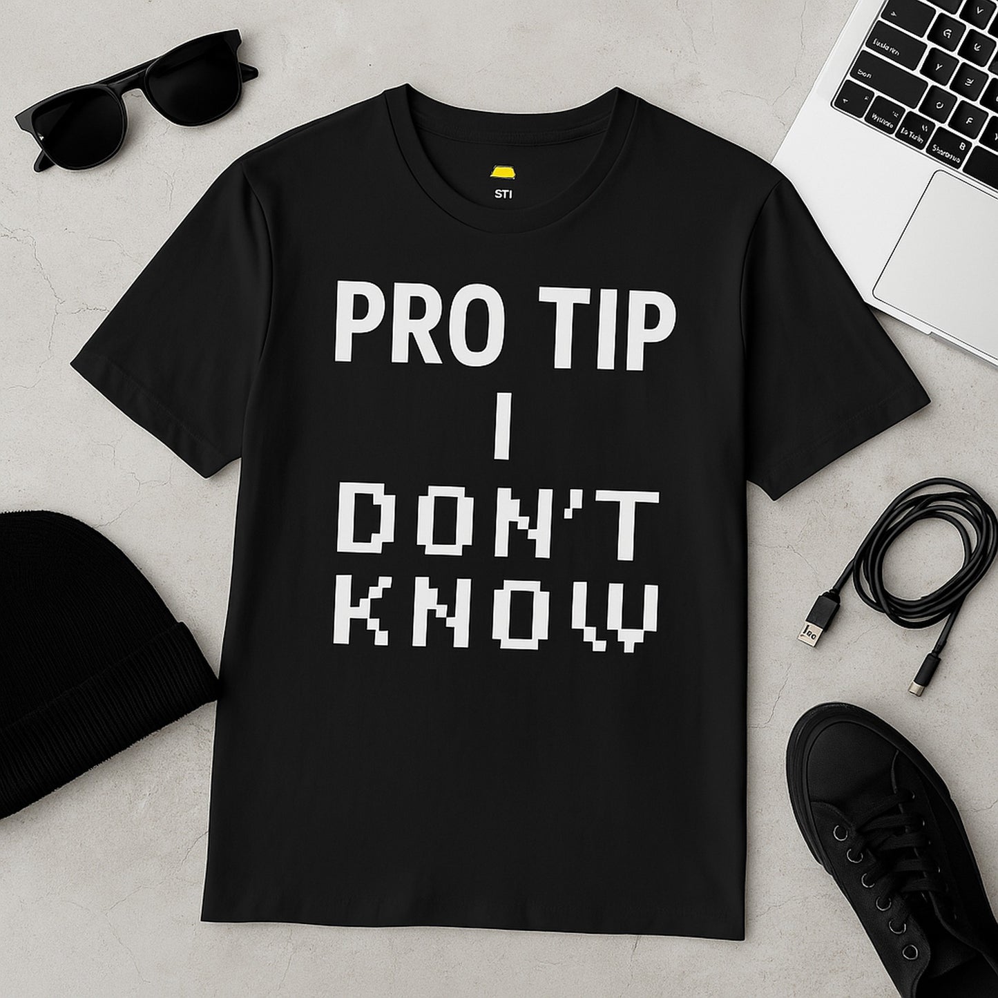 Pro Tip: I Don’t Know – Funny Programmer T-Shirt for Developers & Coders