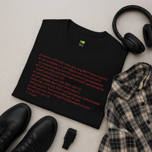 Java Error – Funny Coder Shirt for Developers & Software Engineers