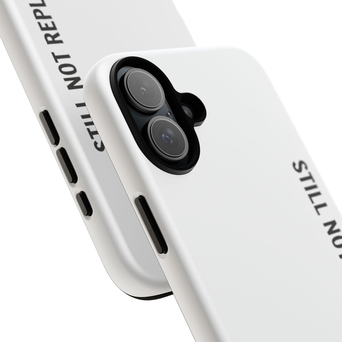 Still Not Replaced by AI – Funny Tough Phone Case for Programmers & Tech Enthusiasts
