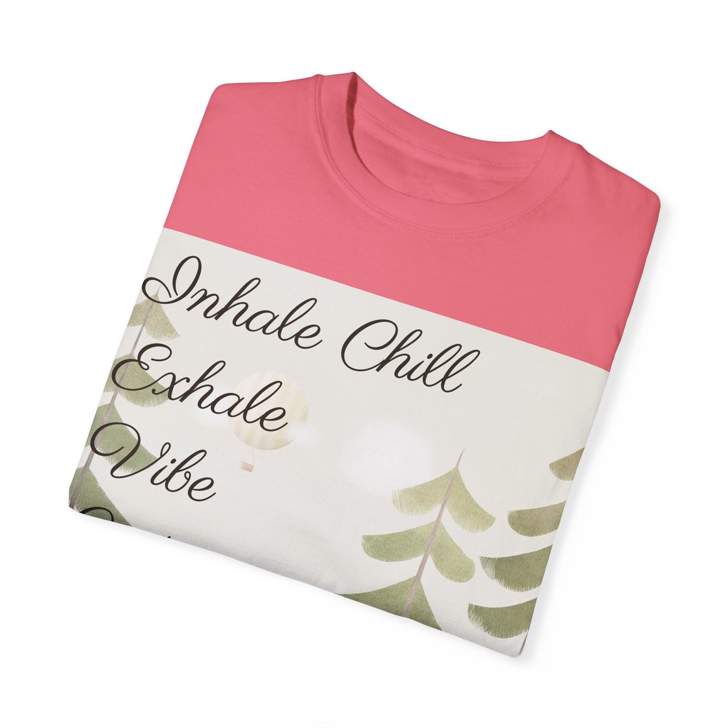 Inhale Chill Exhale Vibe Coding T-Shirt | Relaxed Developer Tee | Mindful Programmer Gift