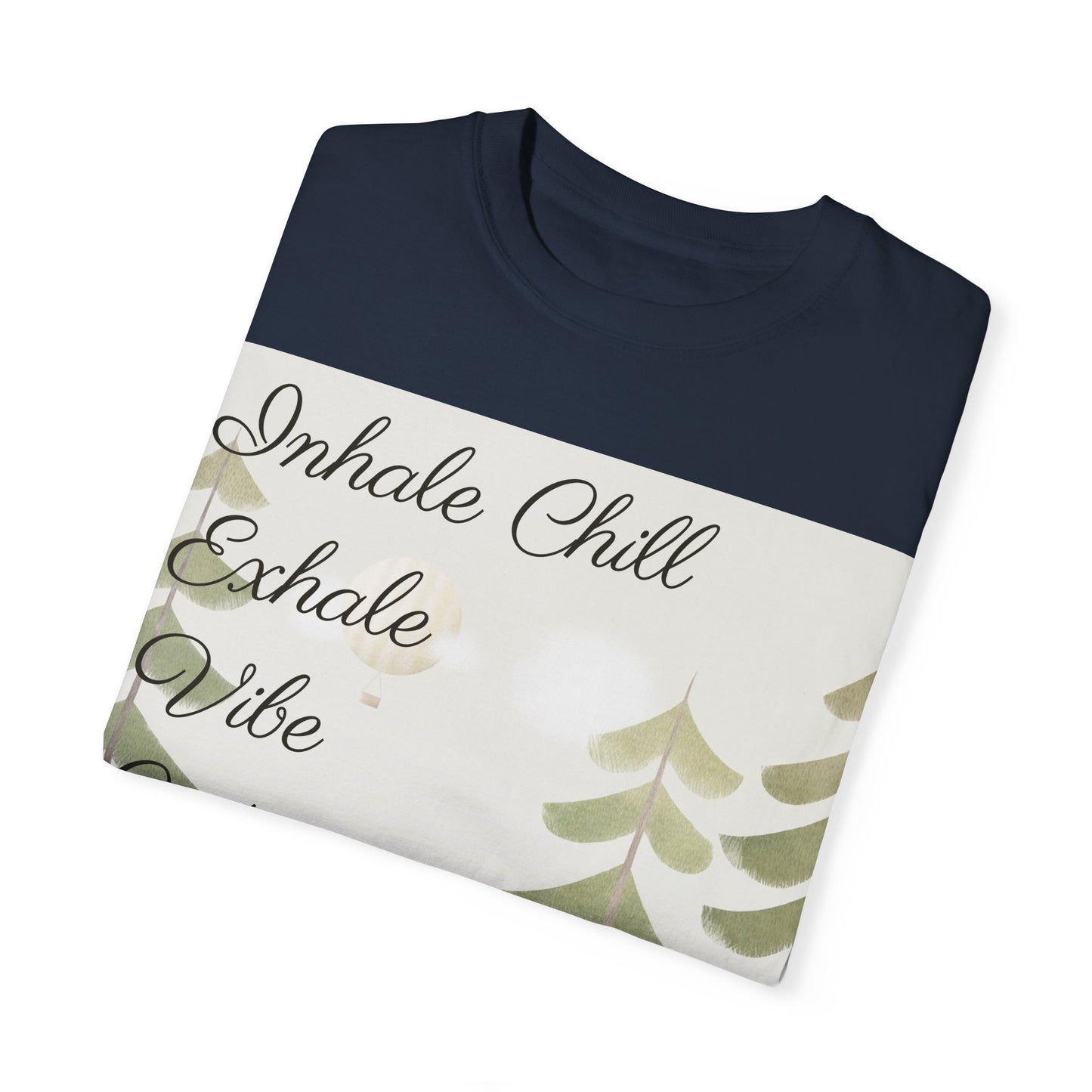 Inhale Chill Exhale Vibe Coding T-Shirt | Relaxed Developer Tee | Mindful Programmer Gift