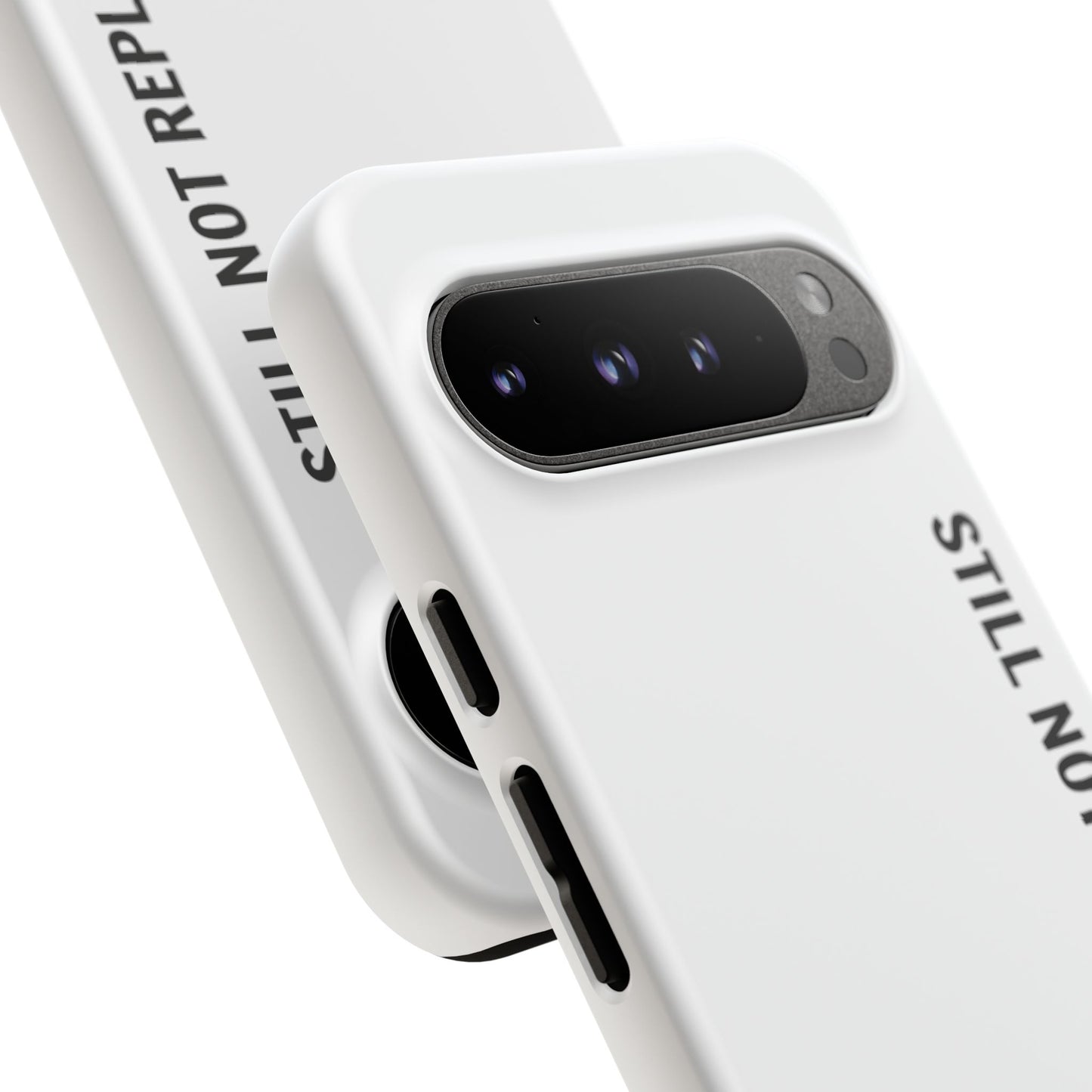 Still Not Replaced by AI – Funny Tough Phone Case for Programmers & Tech Enthusiasts
