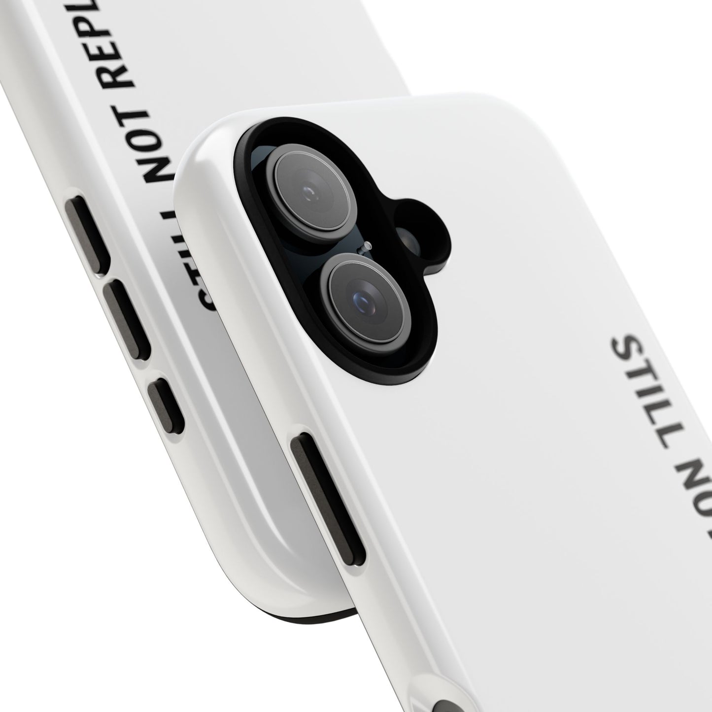 Still Not Replaced by AI – Funny Tough Phone Case for Programmers & Tech Enthusiasts