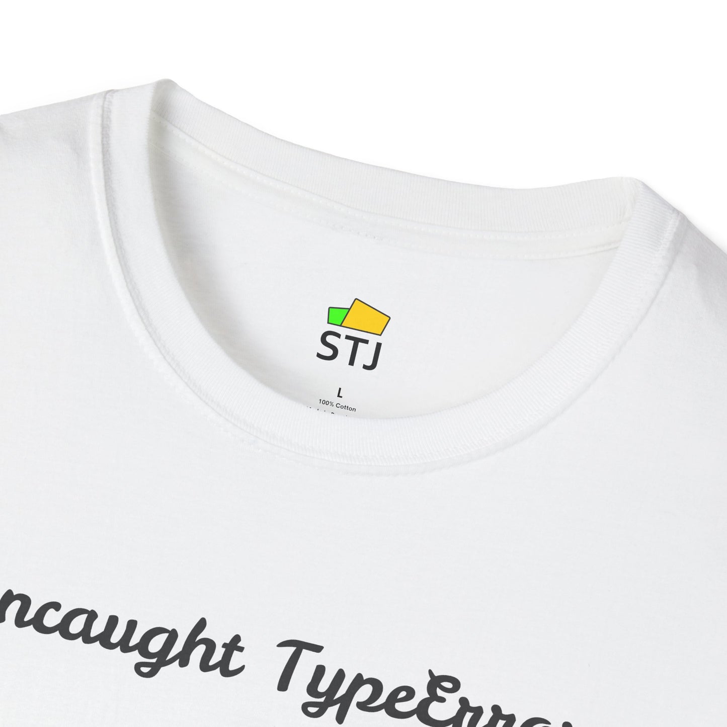 Uncaught TypeError β JavaScript Debugging Coder Shirt | Undefined Again?