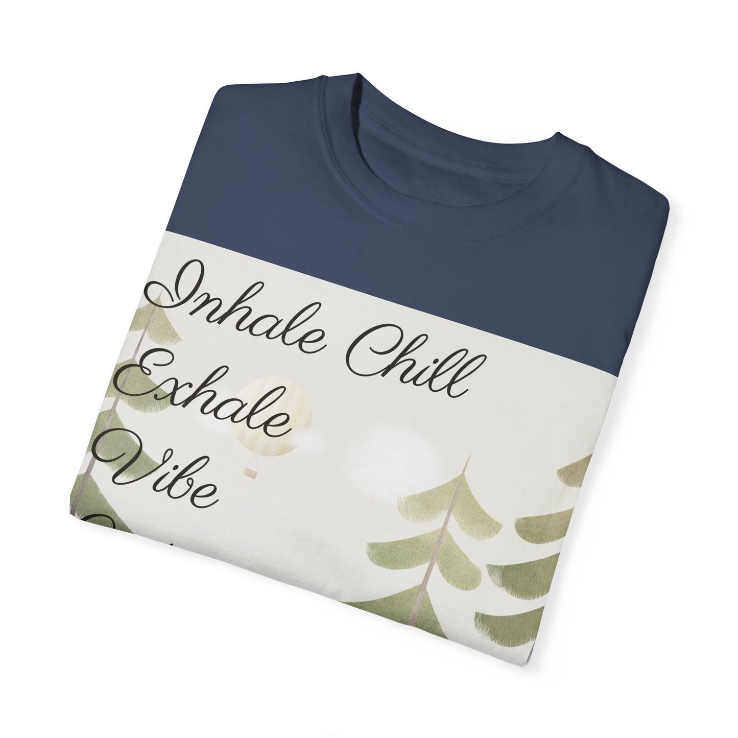 Inhale Chill Exhale Vibe Coding T-Shirt | Relaxed Developer Tee | Mindful Programmer Gift