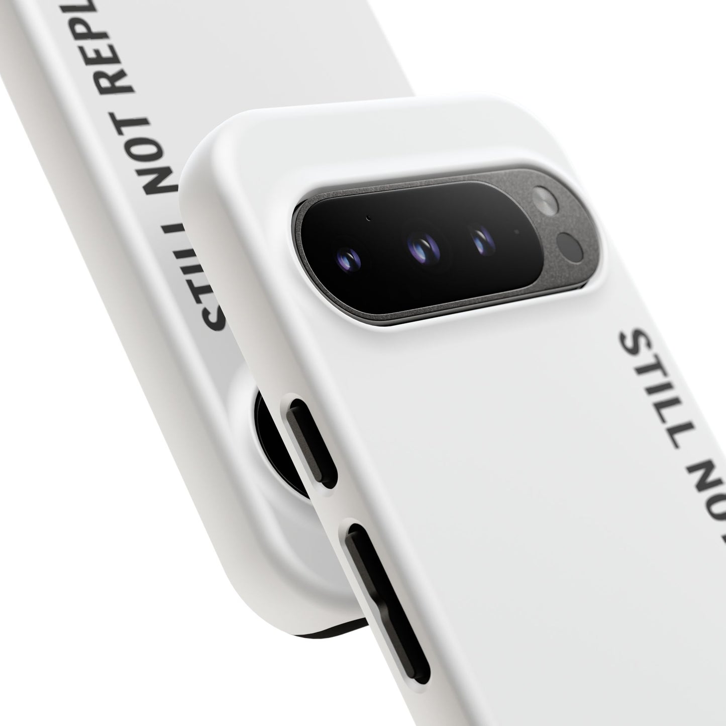 Still Not Replaced by AI – Funny Tough Phone Case for Programmers & Tech Enthusiasts