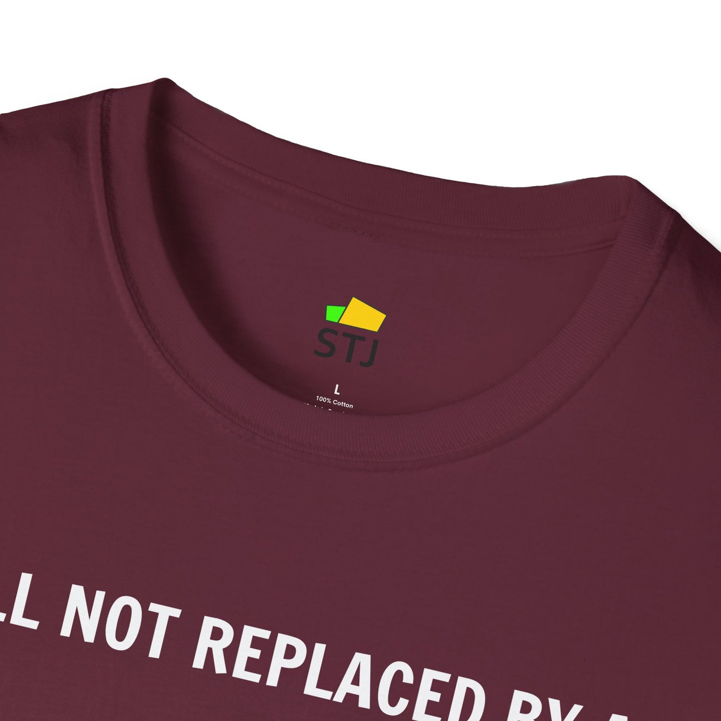 Still Not Replaced by AI β Funny Coder Shirt for Programmers & Developers