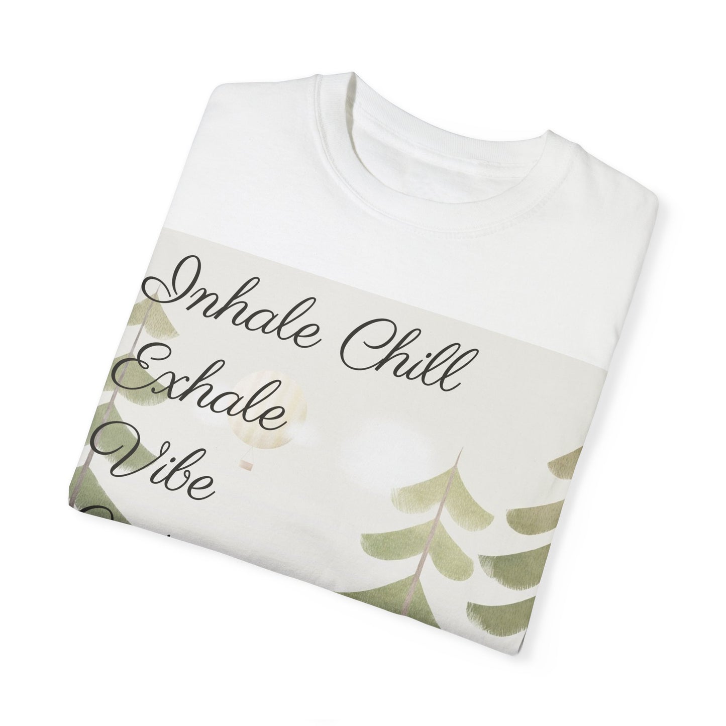 Inhale Chill Exhale Vibe Coding T-Shirt | Relaxed Developer Tee | Mindful Programmer Gift