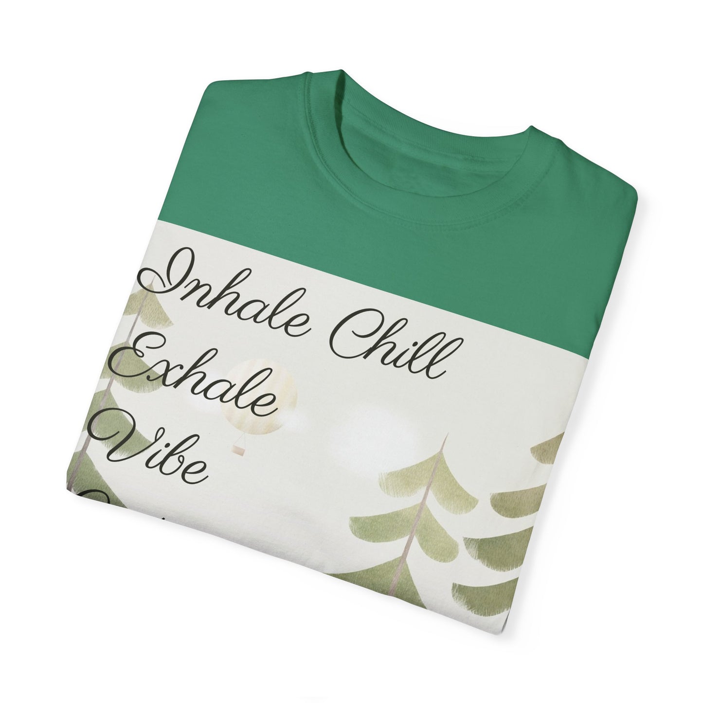 Inhale Chill Exhale Vibe Coding T-Shirt | Relaxed Developer Tee | Mindful Programmer Gift