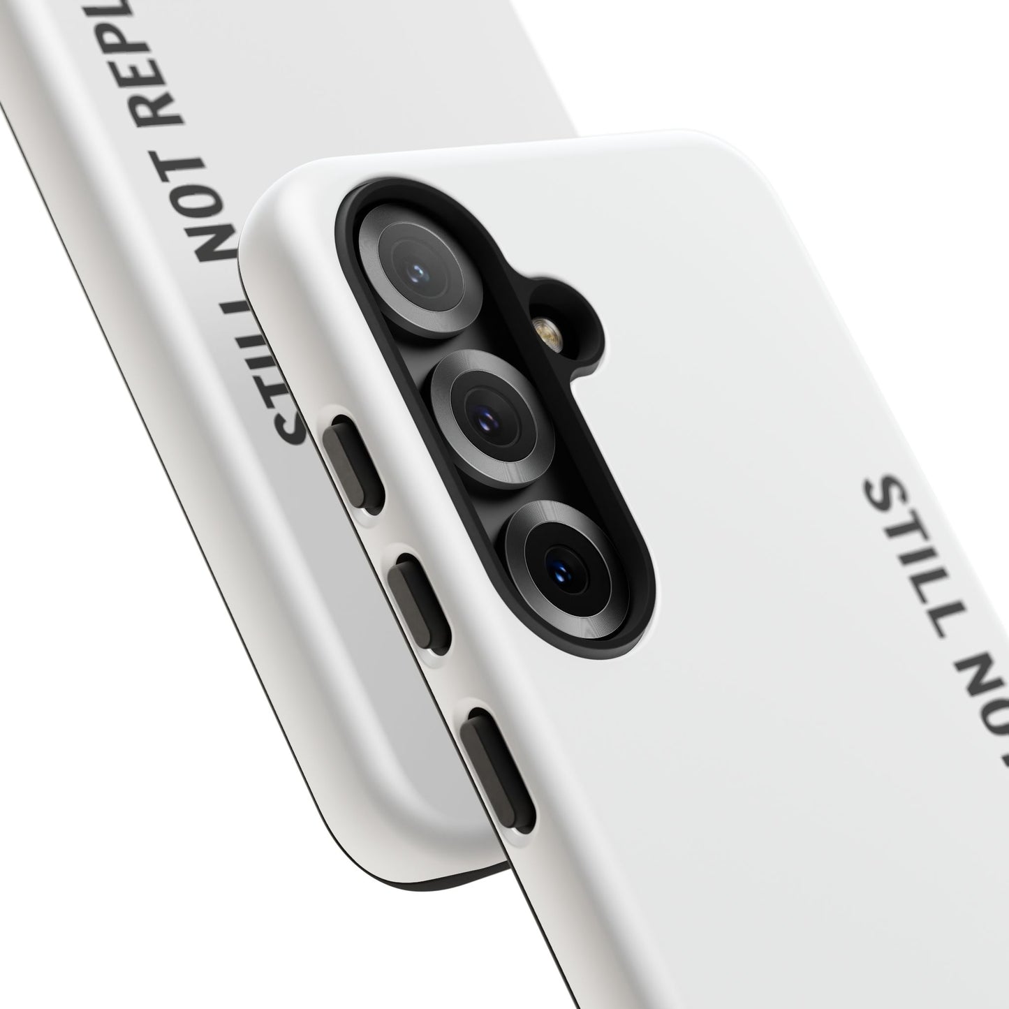 Still Not Replaced by AI – Funny Tough Phone Case for Programmers & Tech Enthusiasts
