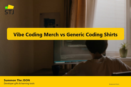 Vibe Coding Merch vs Generic Coding Shirts