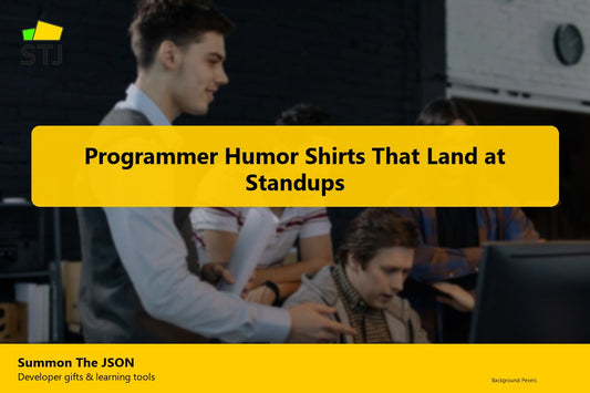 Programmer Humor Shirts That Land at Standups