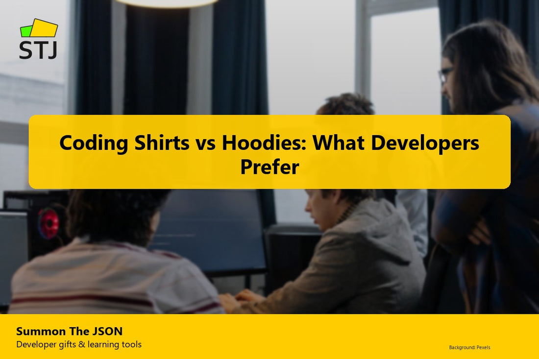 Coding Shirts vs Hoodies: What Developers Prefer