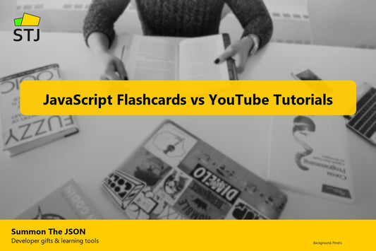 JavaScript Flashcards vs YouTube Tutorials