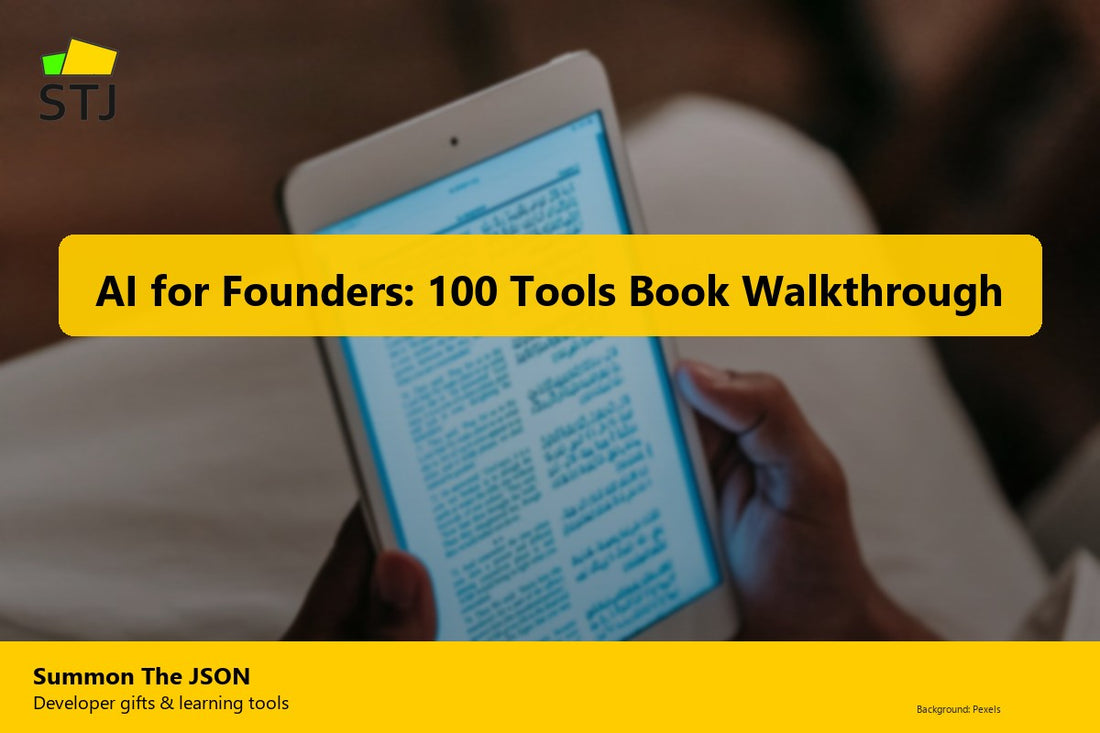AI for Founders: 100 Tools Book Walkthrough