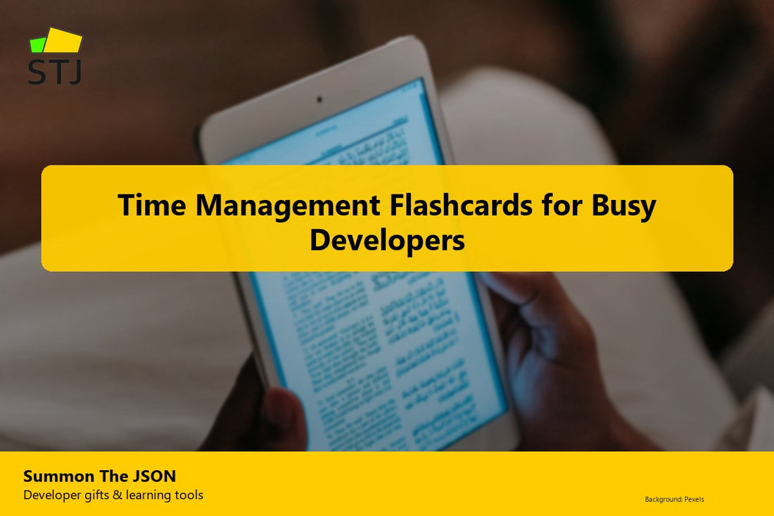 Time Management Flashcards for Busy Developers