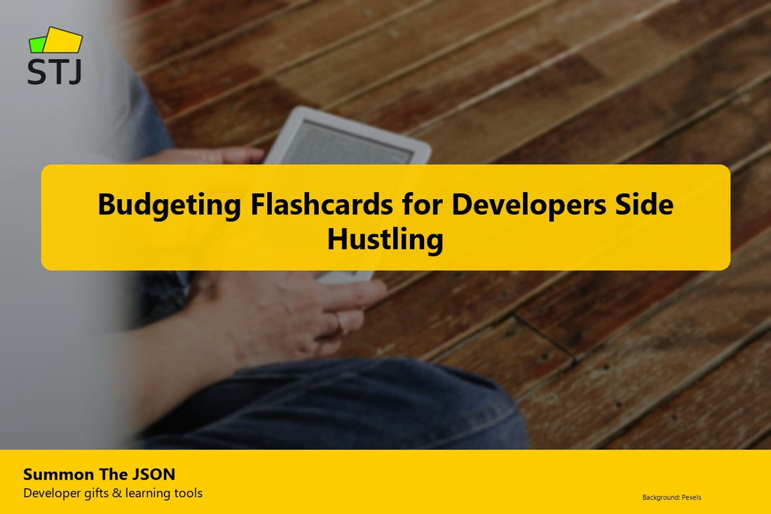 Budgeting Flashcards for Developers Side Hustling
