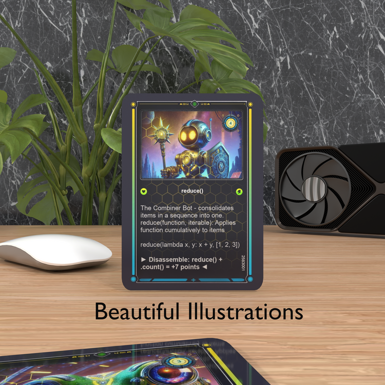 Revolutionize Your Learning: New Python Deck with Sci-Fi & Neutral ...