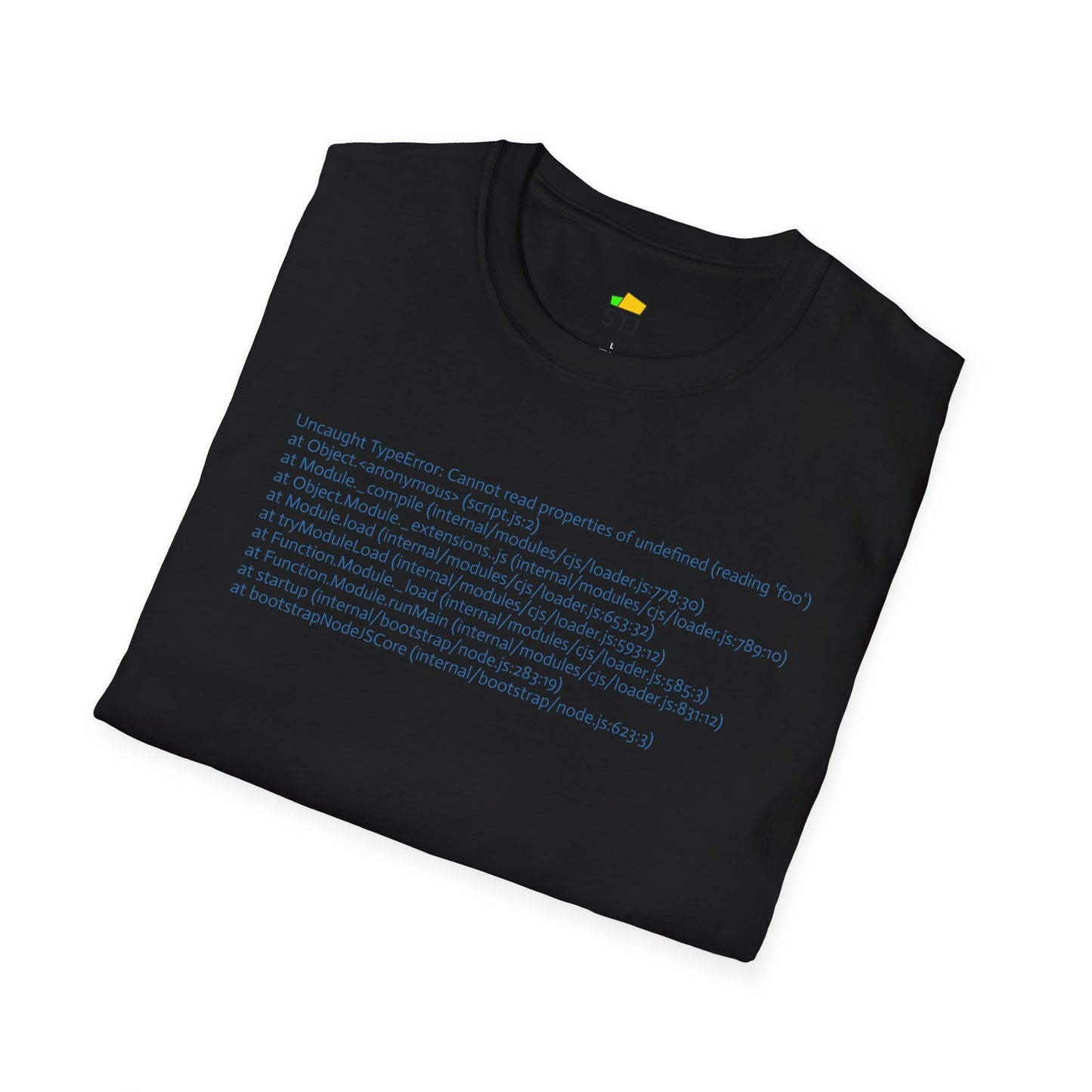 Uncaught TypeError – Funny JavaScript Coder Shirt | Debugging Nightmare Edition