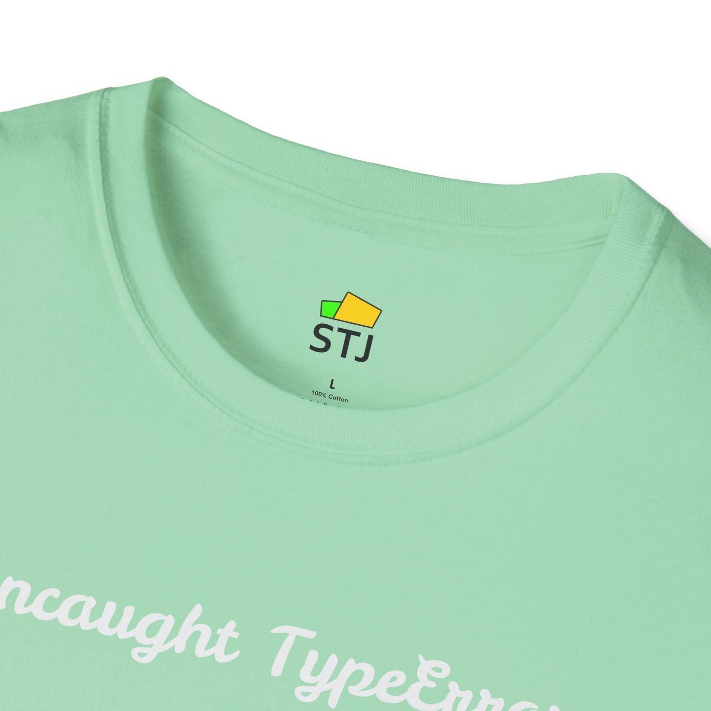 Uncaught TypeError – JavaScript Debugging Coder Shirt | Undefined Again?