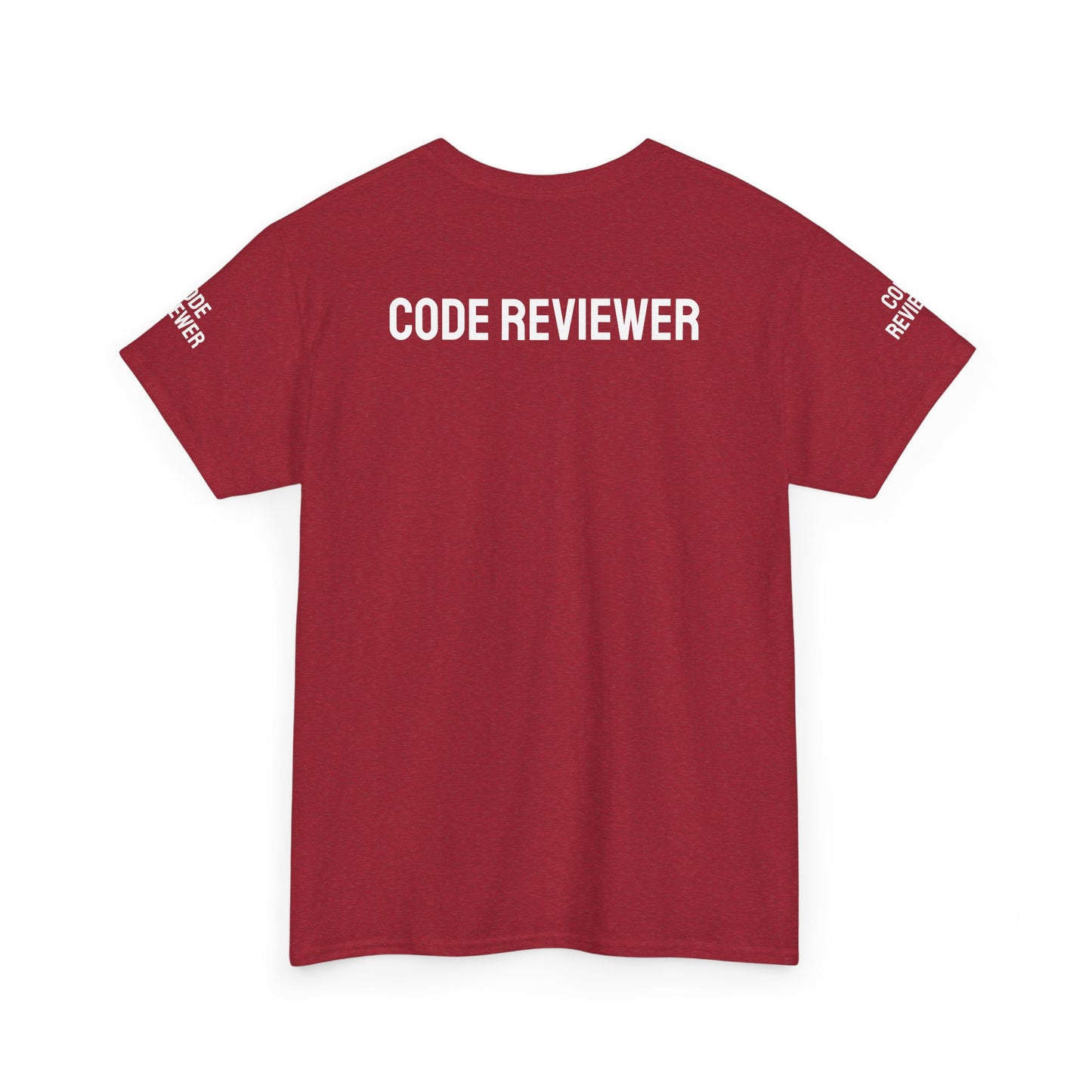 Coder Shirt – "Code Reviewer" – Programming T-Shirt for Developers