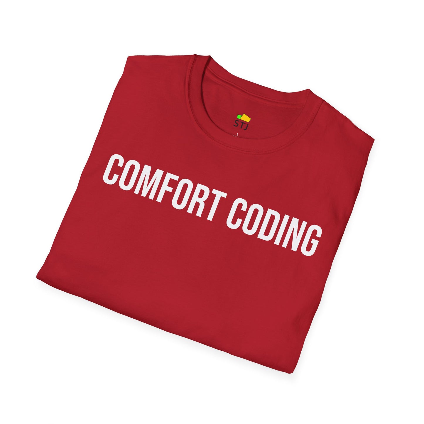 Coder Shirt – "Comfort Coding" – Programming T-Shirt for Developers