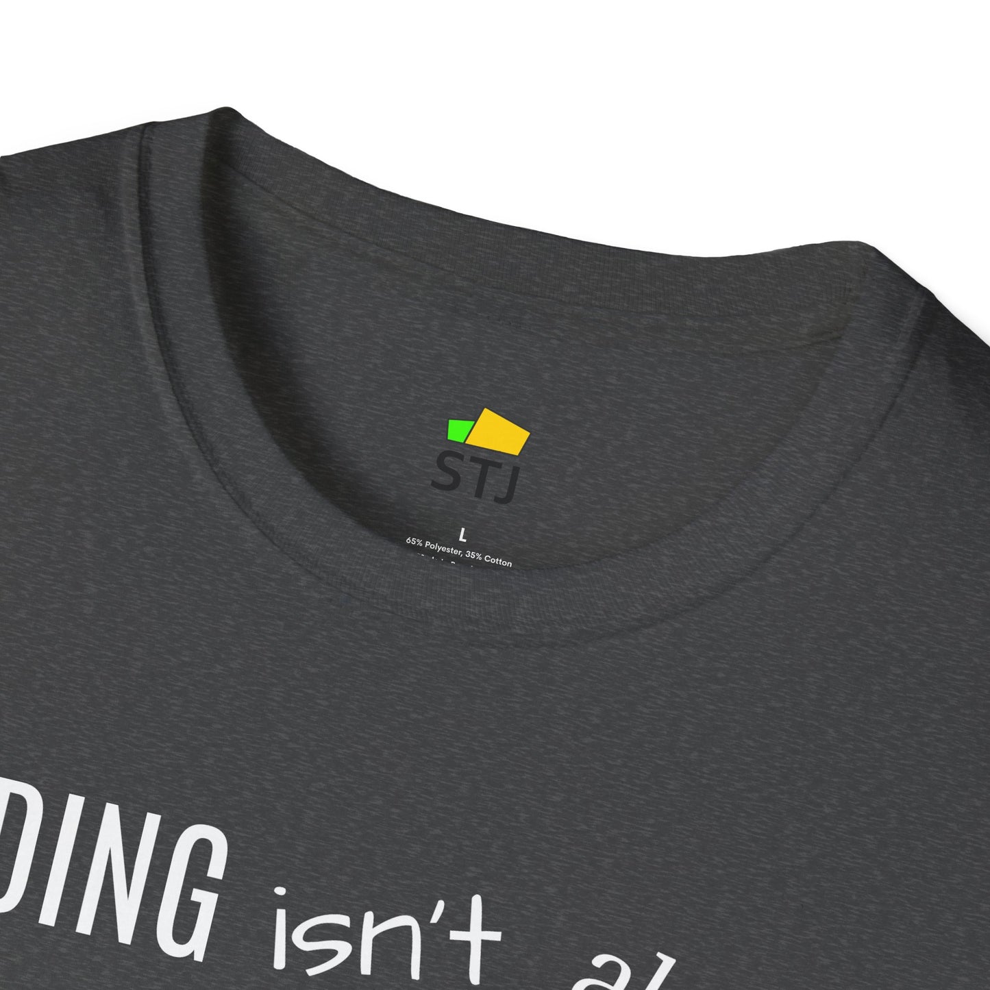 Coder Shirt – "Coding Isn't About Code, It's About Being Creative" – Programming T-Shirt for Developers