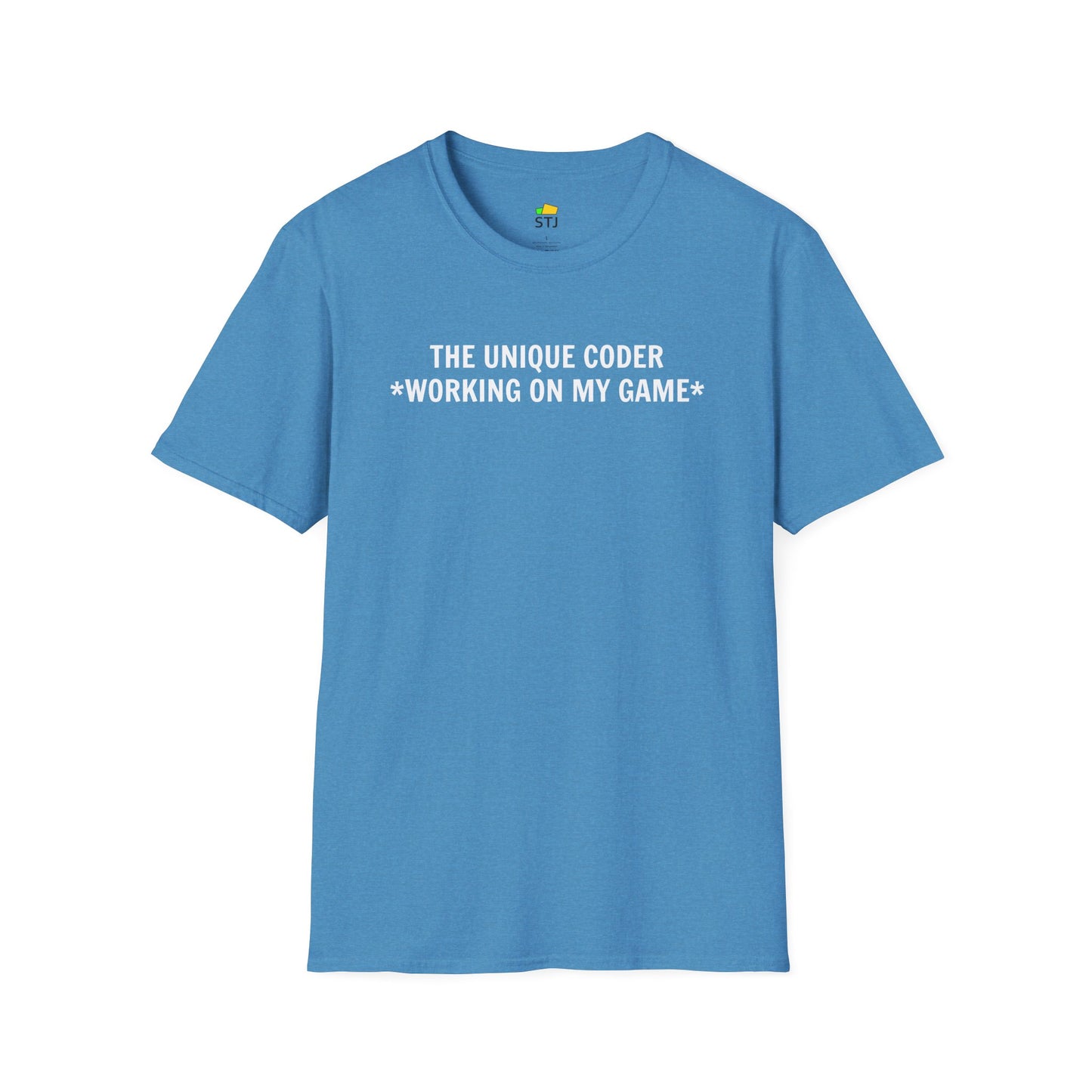 The Unique Coder – Working on My Game  Funny Coder Shirt for Developers  Gamers