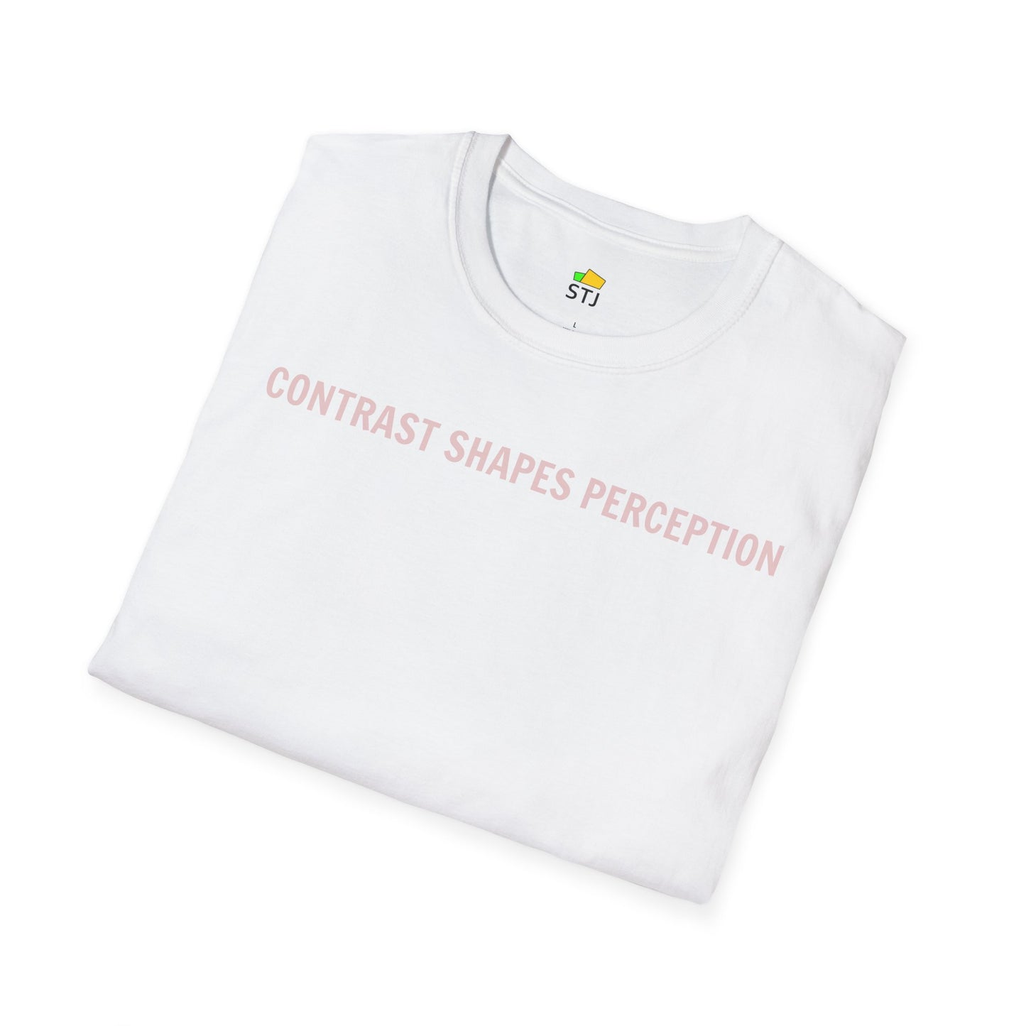 Contrast Shapes Perception - Statement T-Shirt for Frontend Developers  UX Designers