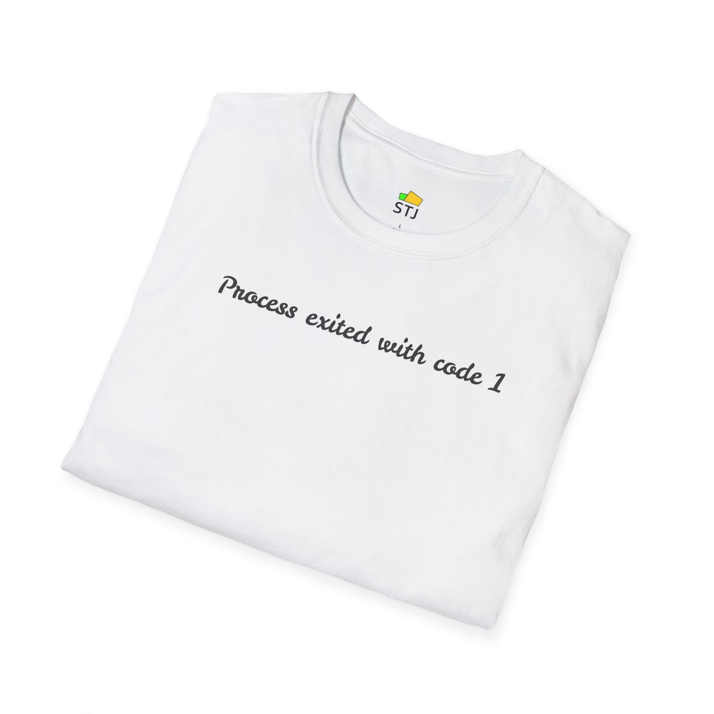 Process Exited with Code 1 – Funny Coder Shirt | Debugging Mystery Edition