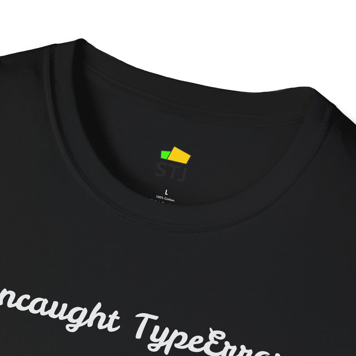 Uncaught TypeError – JavaScript Debugging Coder Shirt | Undefined Again?