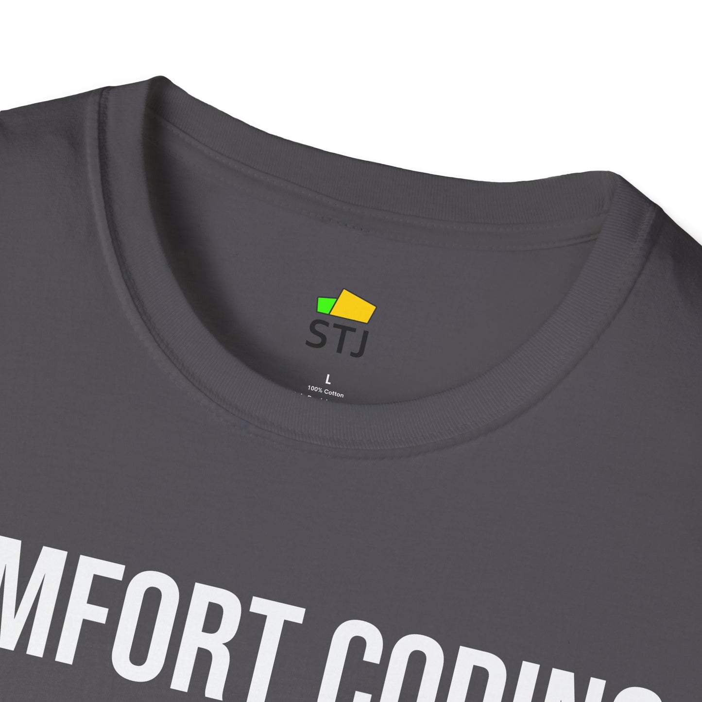 Coder Shirt – "Comfort Coding" – Programming T-Shirt for Developers