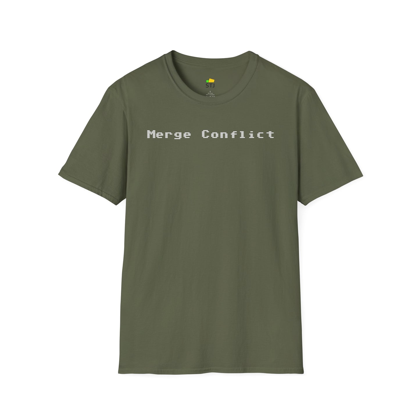 Merge Conflict – Funny Coder Shirt | Git Struggles & Developer Humor