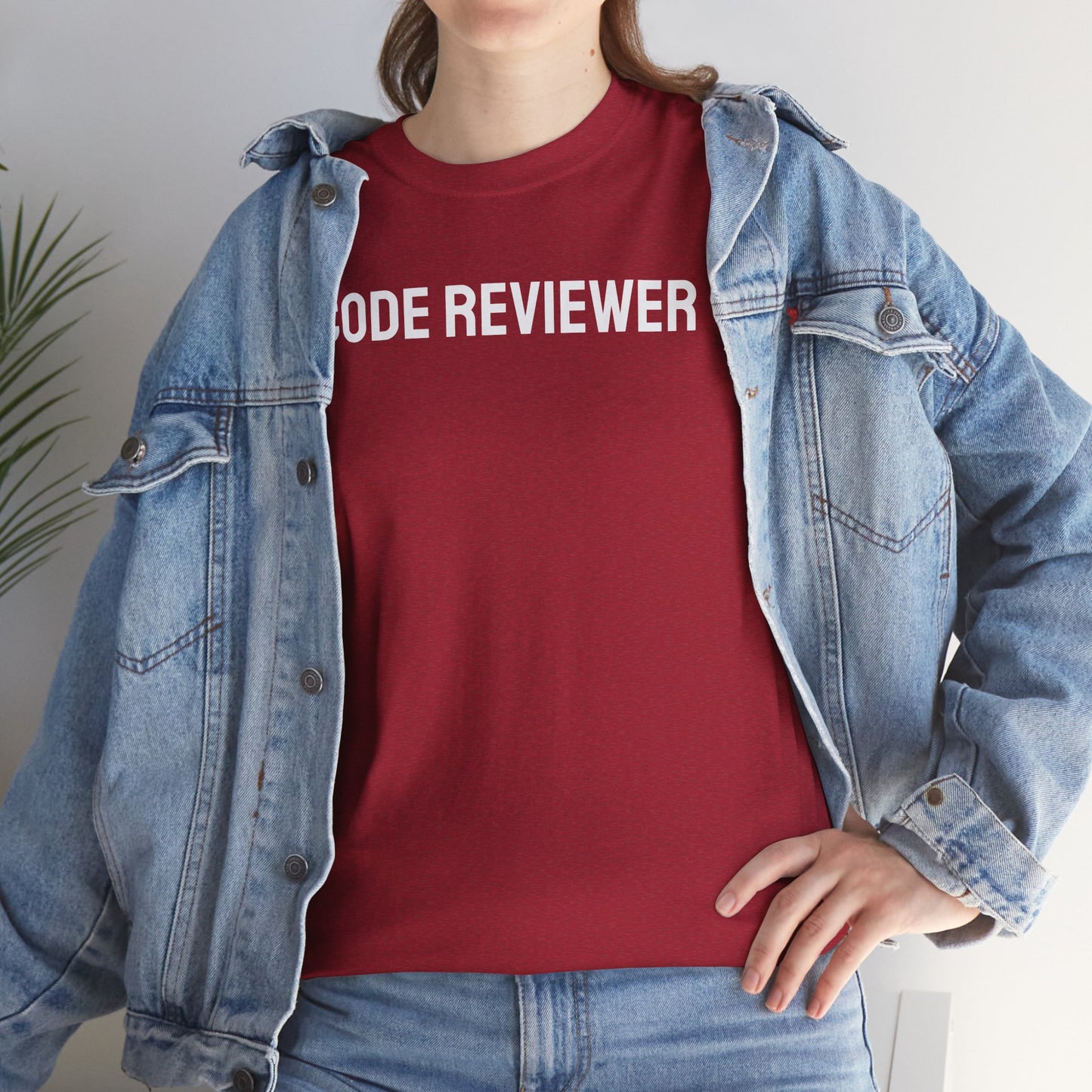 Coder Shirt – "Code Reviewer" – Programming T-Shirt for Developers