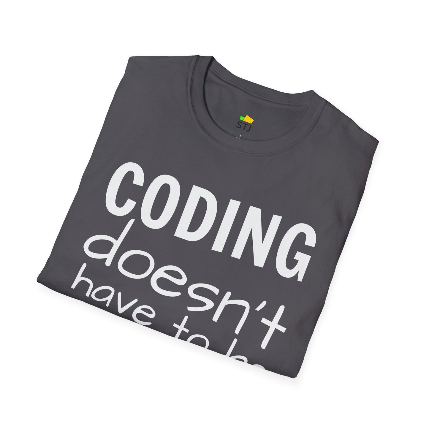 Coding Doesn’t Have to Be Dull – Retro Coder Shirt | Premium Soft-Fit Developer Shirt