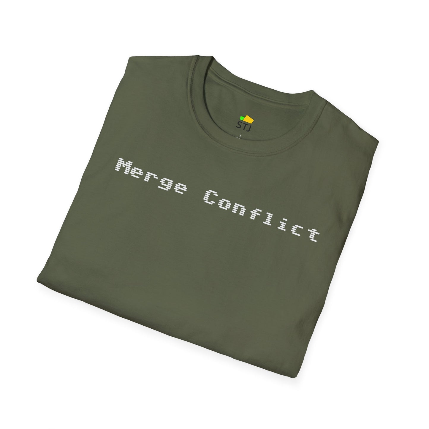 Merge Conflict – Funny Coder Shirt | Git Struggles & Developer Humor