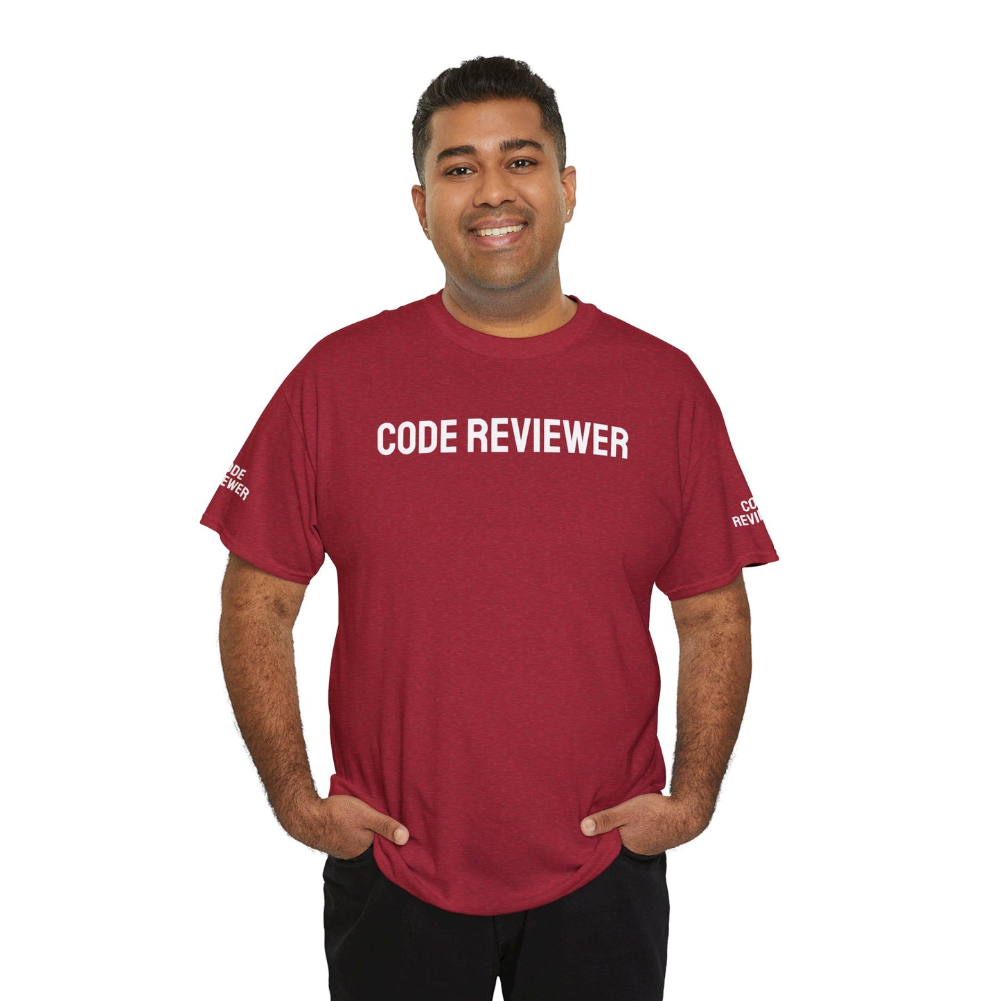 Coder Shirt – "Code Reviewer" – Programming T-Shirt for Developers