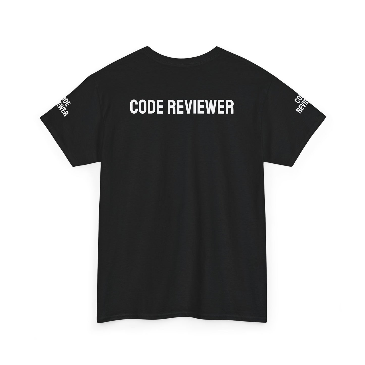 Coder Shirt – "Code Reviewer" – Programming T-Shirt for Developers