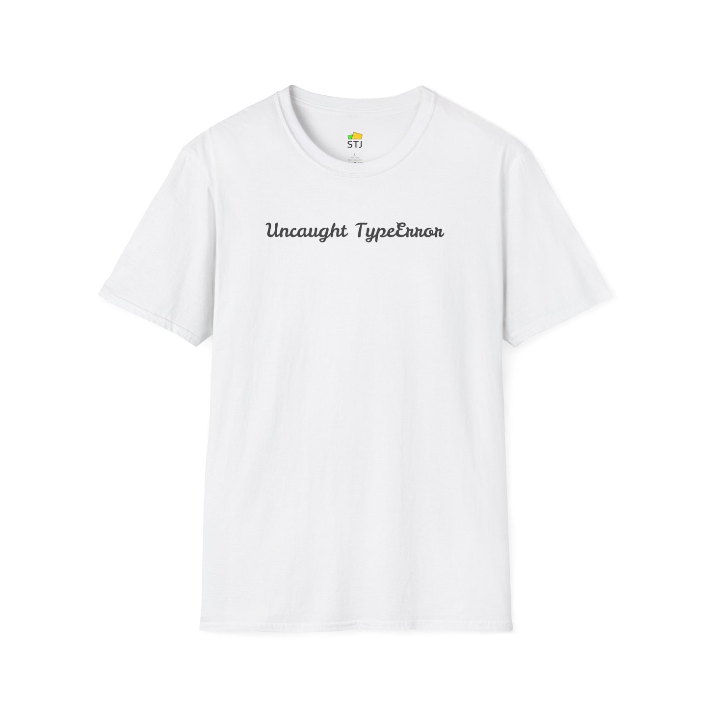 Uncaught TypeError – JavaScript Debugging Coder Shirt | Undefined Again?