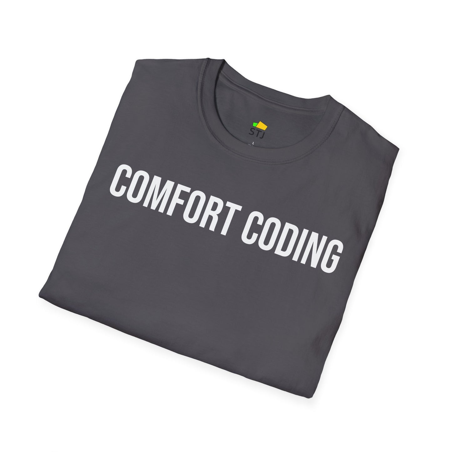 Coder Shirt – "Comfort Coding" – Programming T-Shirt for Developers