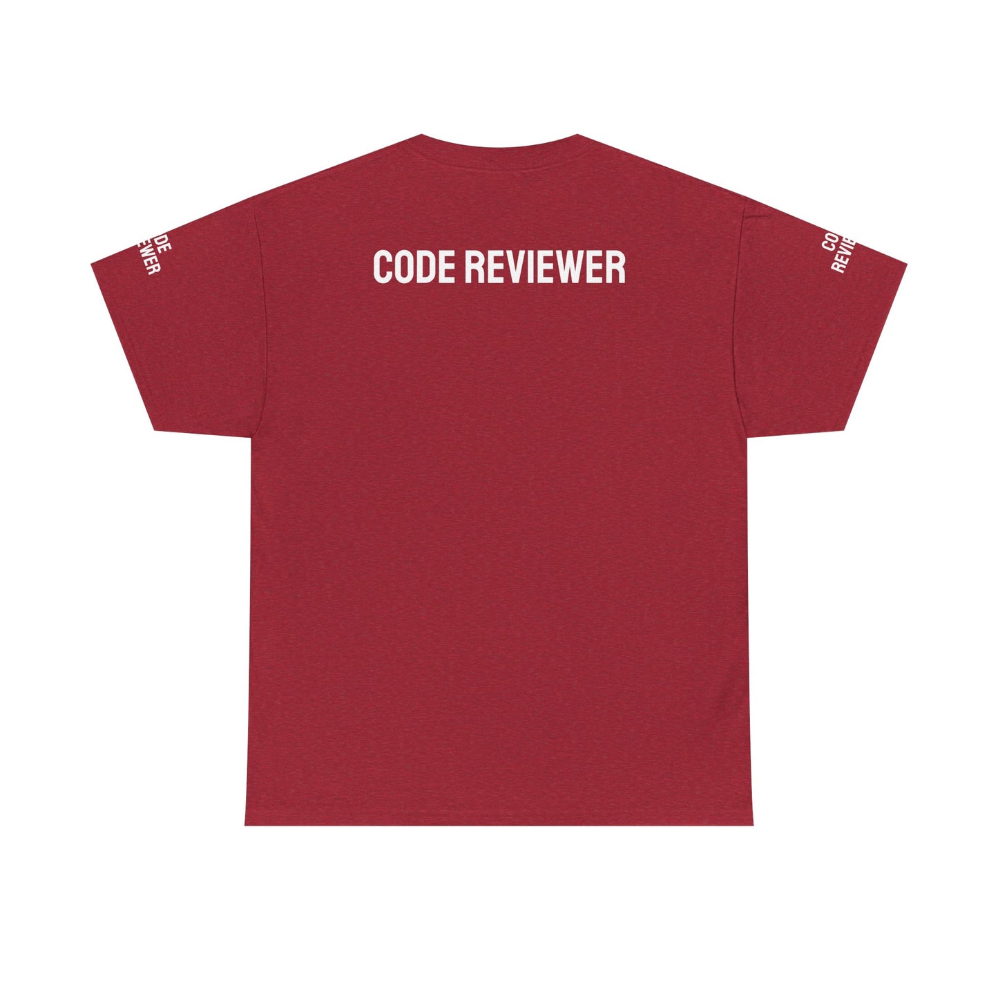 Coder Shirt – "Code Reviewer" – Programming T-Shirt for Developers