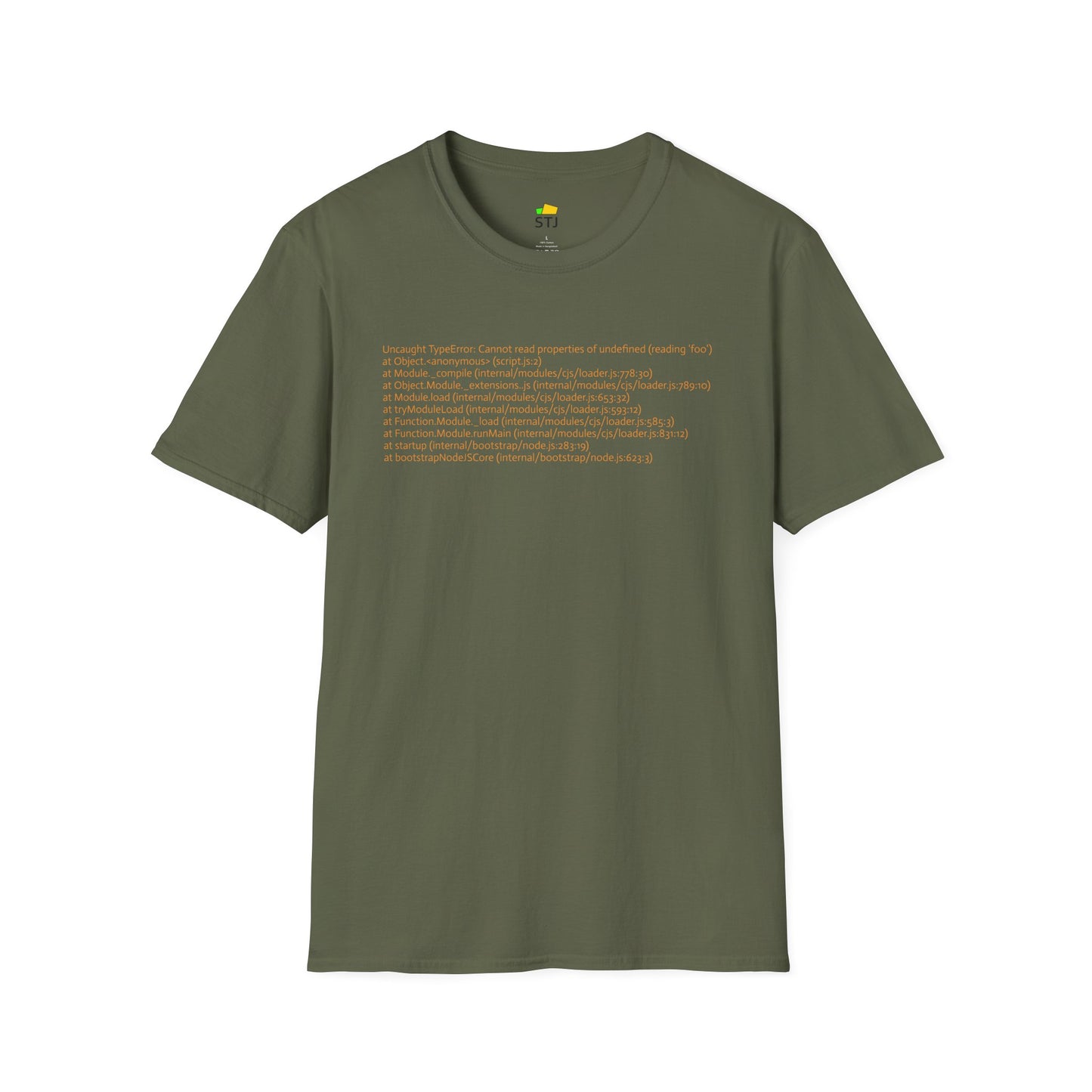 Uncaught TypeError – Funny JavaScript Coder Shirt | Debugging Nightmare Edition