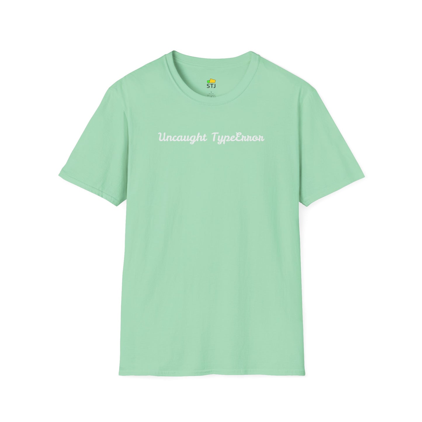 Uncaught TypeError – JavaScript Debugging Coder Shirt | Undefined Again?