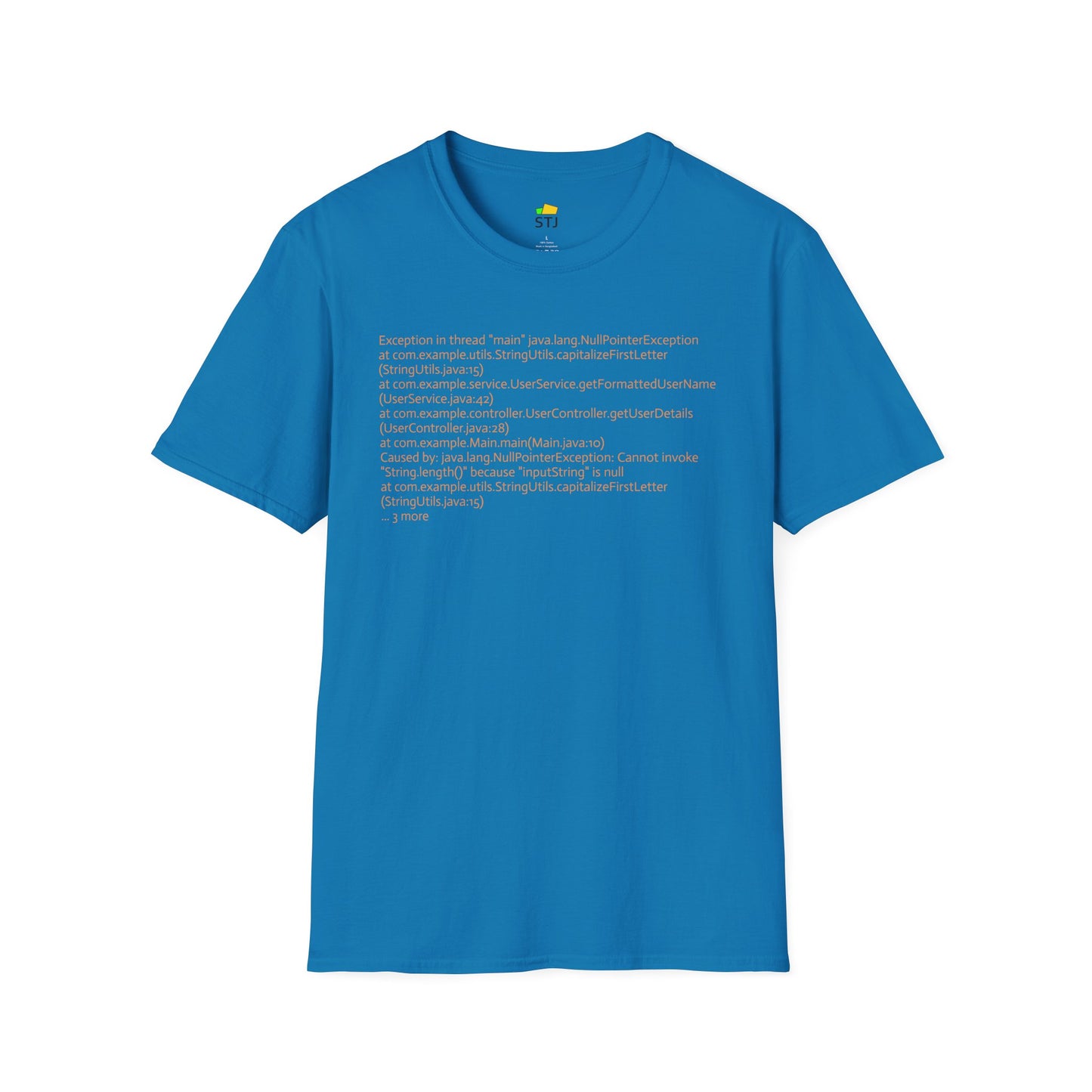 Java Error – Funny Coder Shirt for Developers & Software Engineers