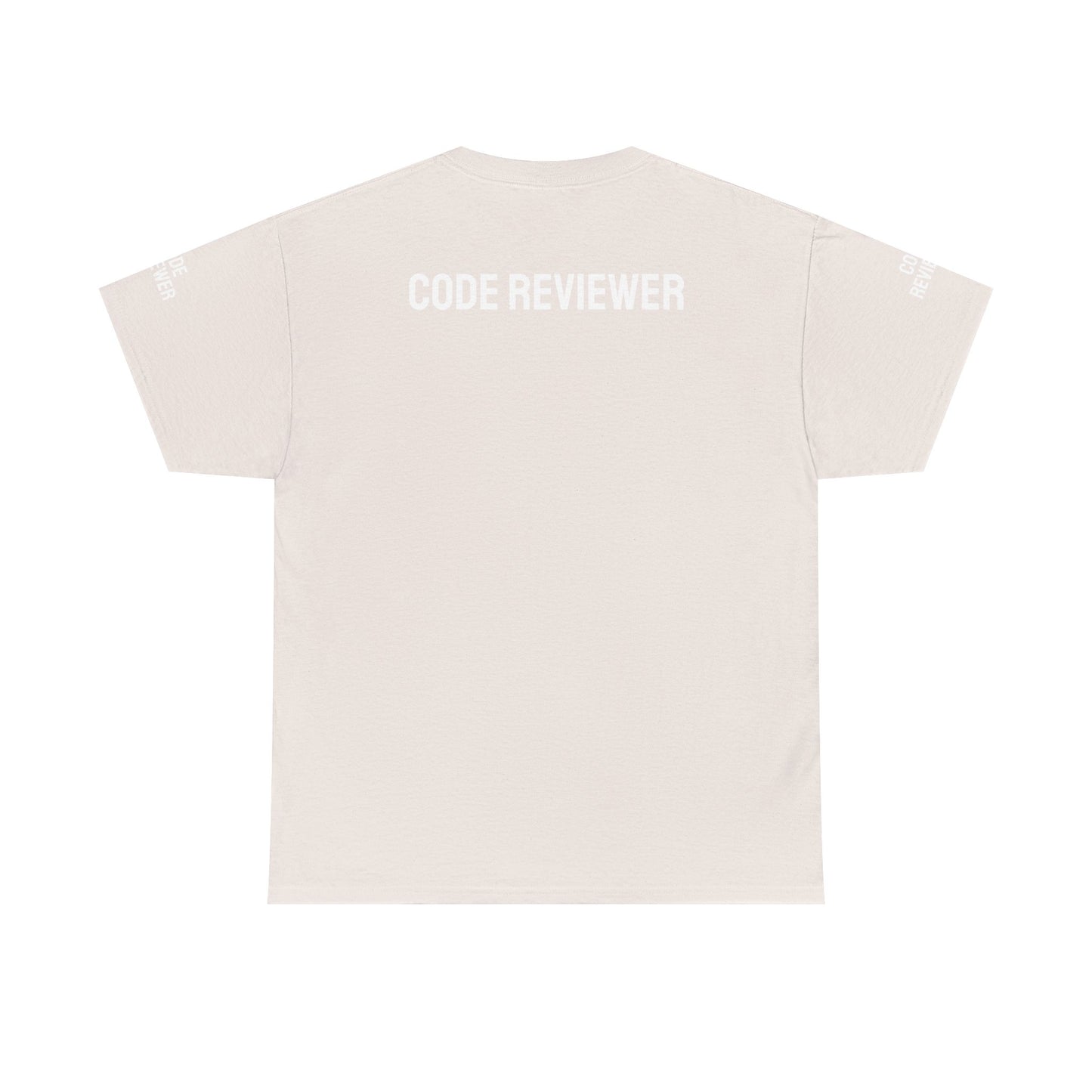 Coder Shirt – "Code Reviewer" – Programming T-Shirt for Developers