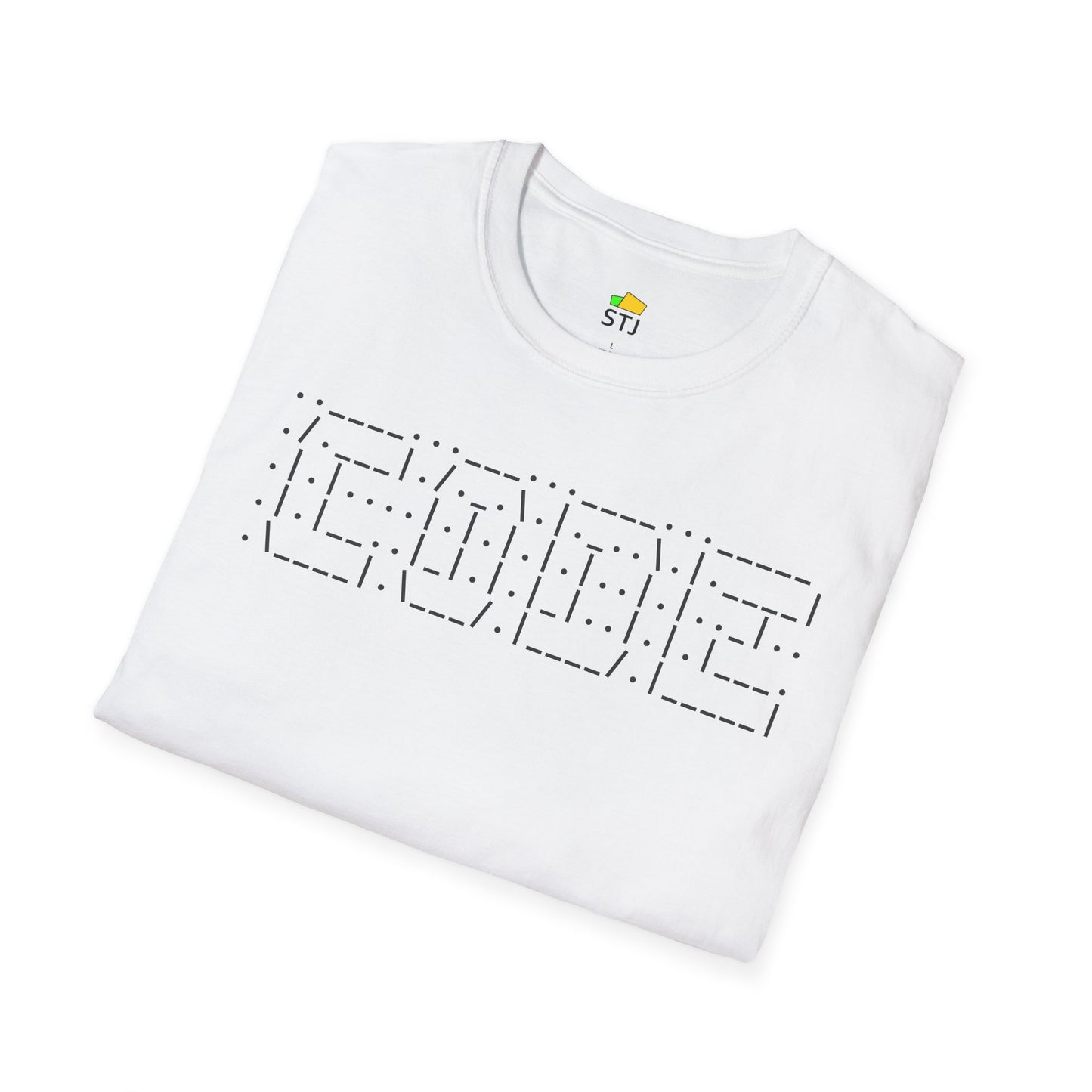 ASCII "CODE" T-Shirt – Nerdy Programmer Tee for Developers & Coders