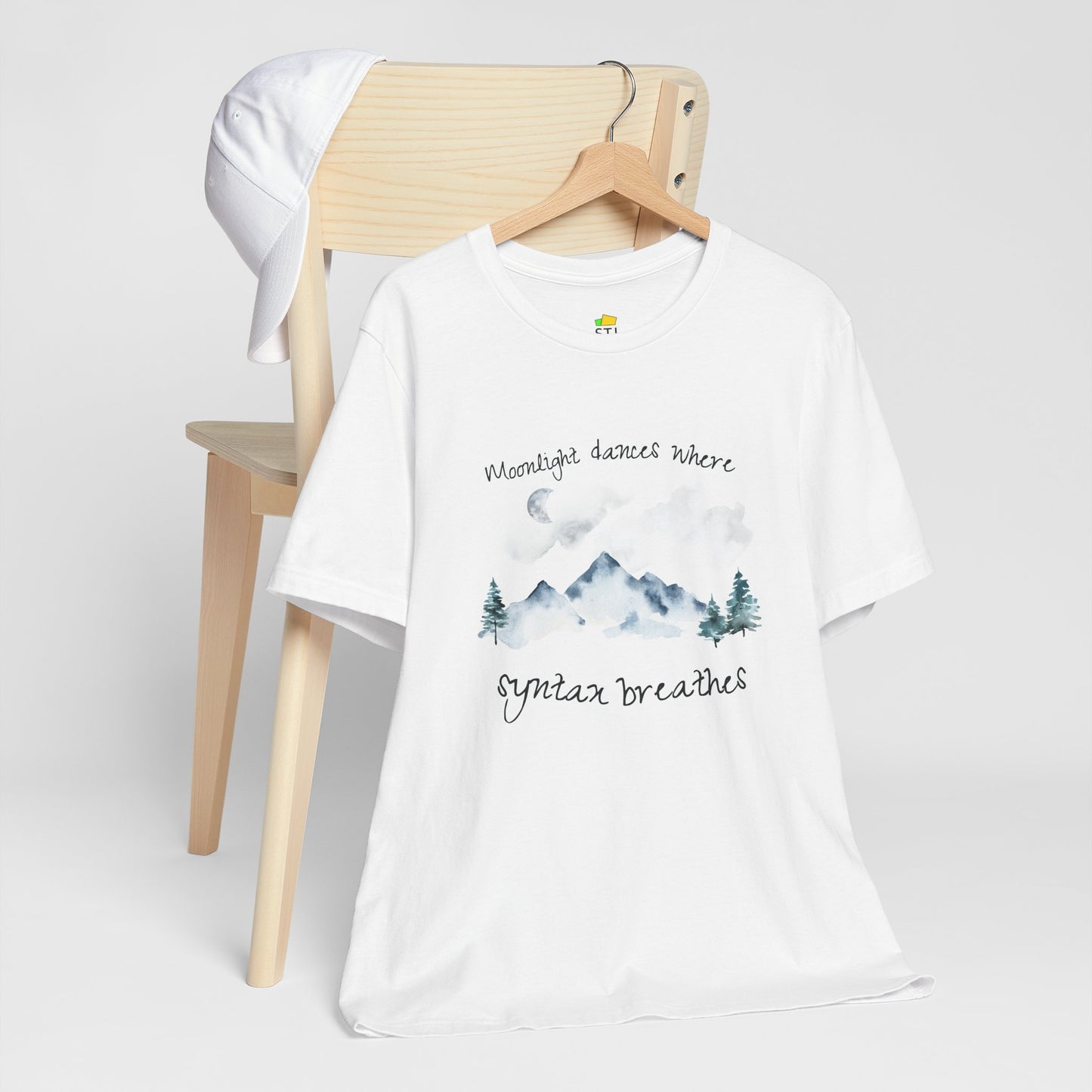 Moonlight Dances Where Syntax Breathes – Coder Shirt for Women & Men | Programming T-Shirt